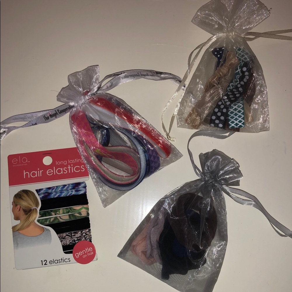 Brand New Hair Elastics (4 different sets)